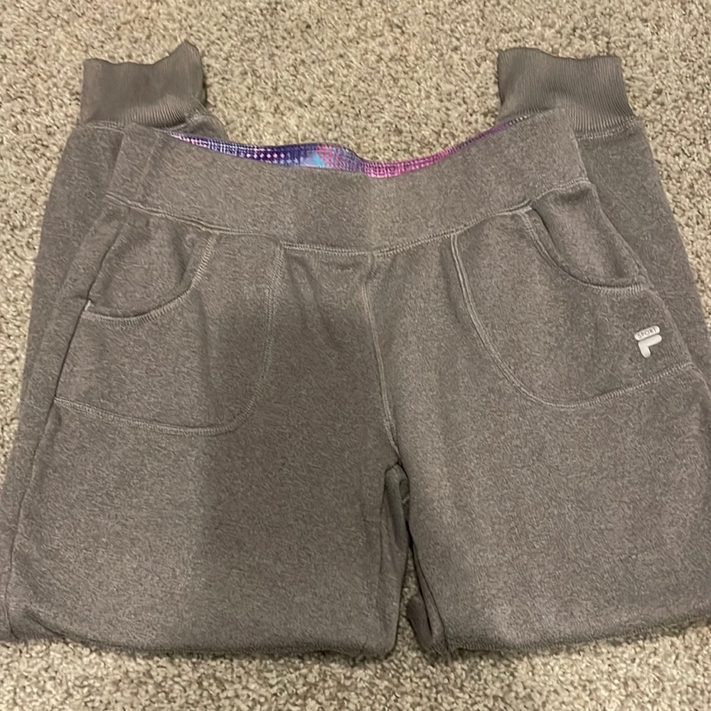 Fila sport girls leggings size L